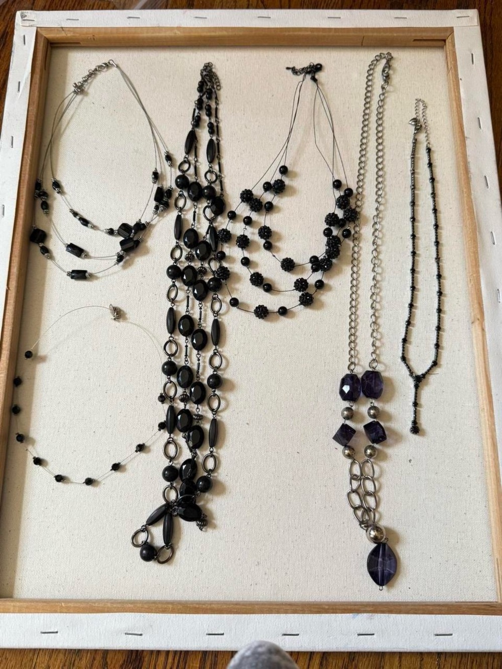 🖤 Black Statement Jewelry Lot – Chunky & Layered Pieces 🖤